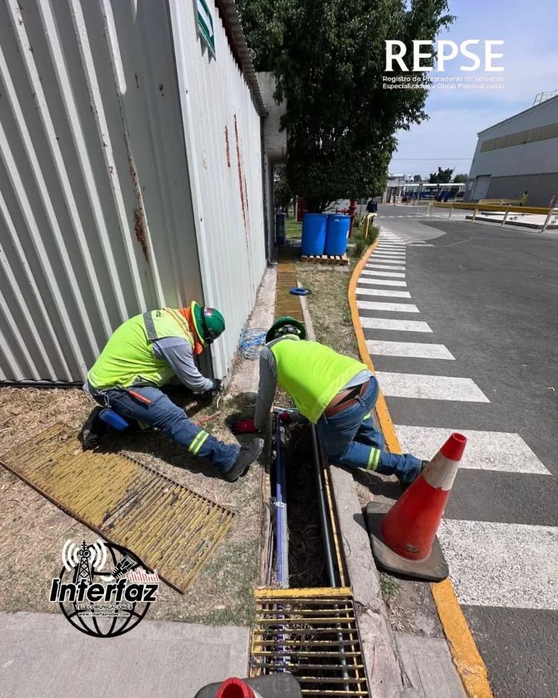 Instalación de infraestructura de seguridad perimetral en exterior
