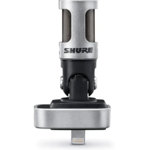 MICROFONO SHURE  DE CONDENSADOR PARA SISTEMA OPERATIVO iOS MV88/A